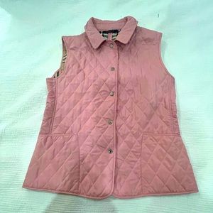 Authentic Burberry quilted vest pink - M/L